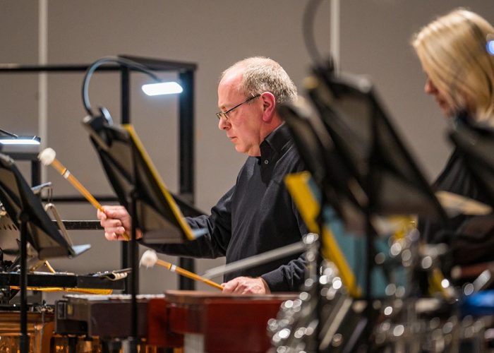 Norwich Philharmonic Orchestra and Chorus, with Jill Morton, piano, Judy Louie Brown, mezzo-soprano, Matthew Andrews and Ashley Grote, conductors. Photograph Bill Smith for Norwich Phil.